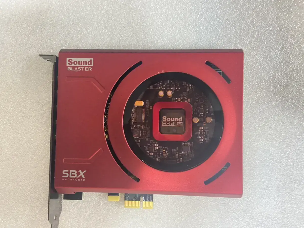 sound blaster SBX 사운드카드