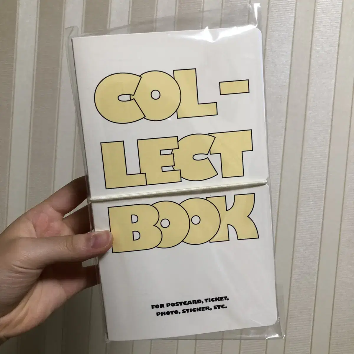 Pretty collect book + decorative stickers