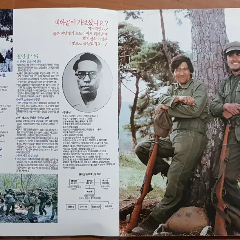 1990년 영화 남부군 팜프렛