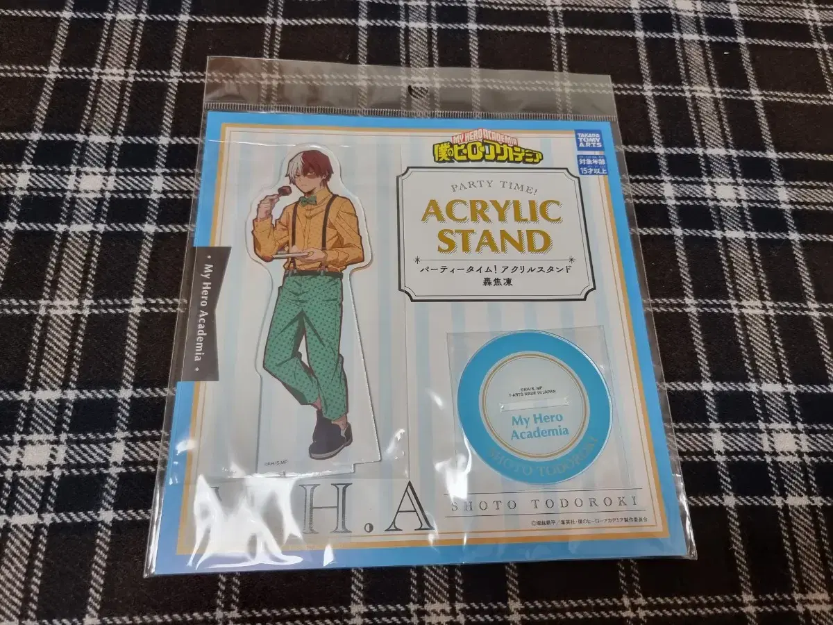 [unsealed dumo] Hiroaka Todoroki Party Time acrylic stand WTS