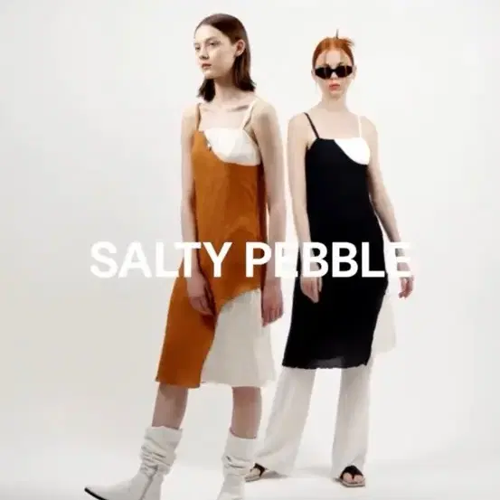 salty pebble 쏠티페블 원피스 검정