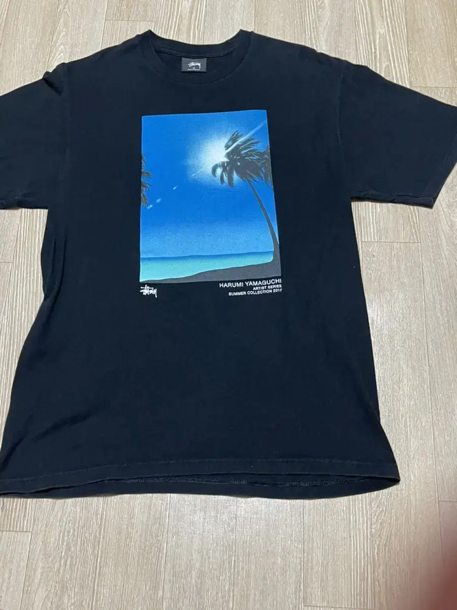 [M] Stussy Harumi Yamaguchi Collection short sleeve black