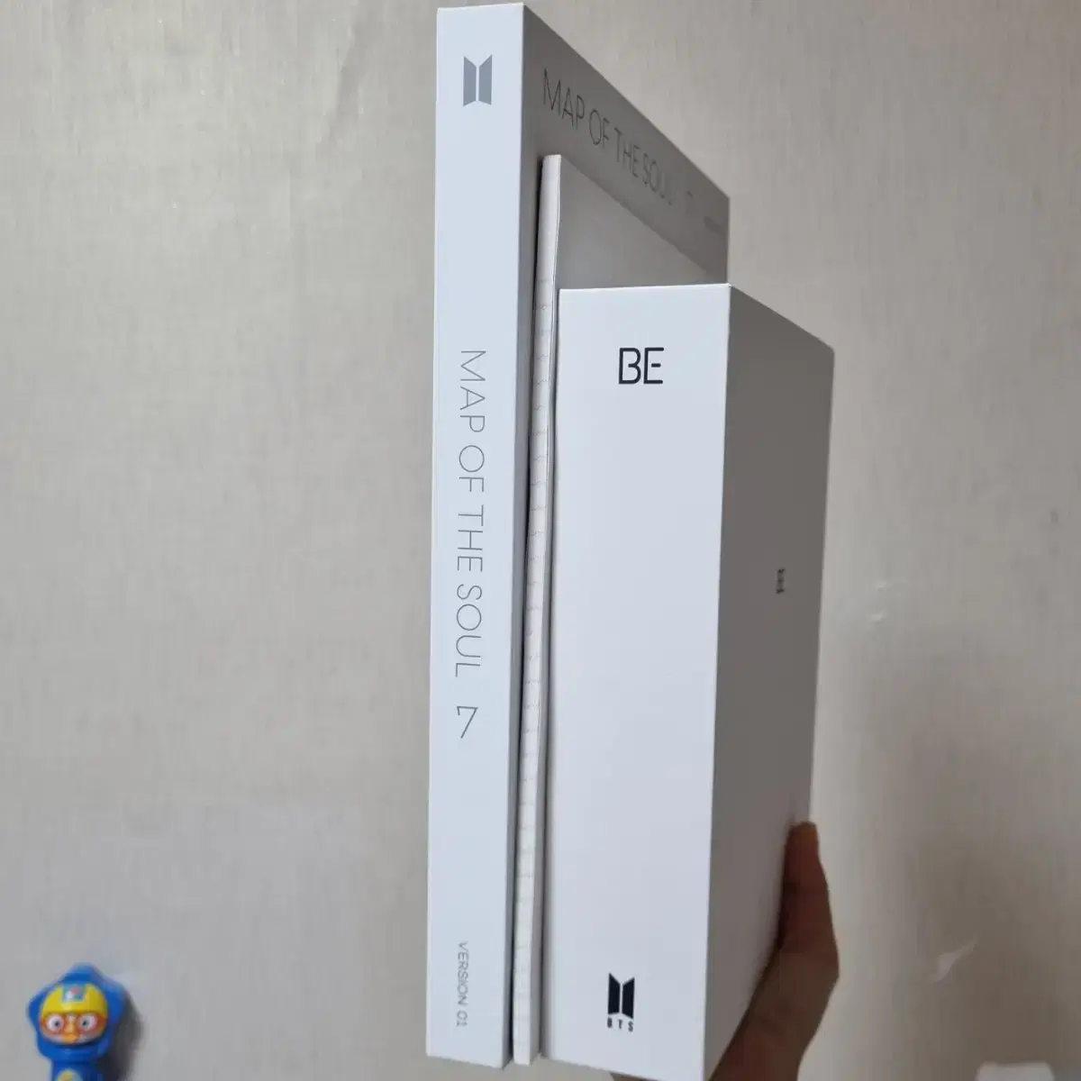 Collection of bangtan albums, posters, photocard 