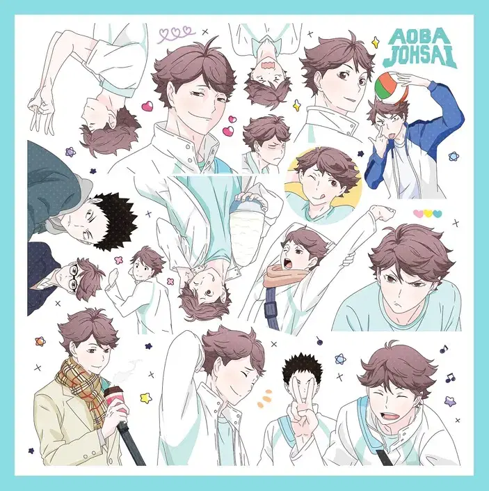 Haikyuu Oikawa sticker instagram printstickers