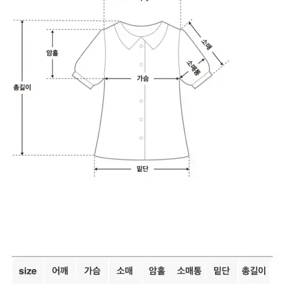 랩 블라우스