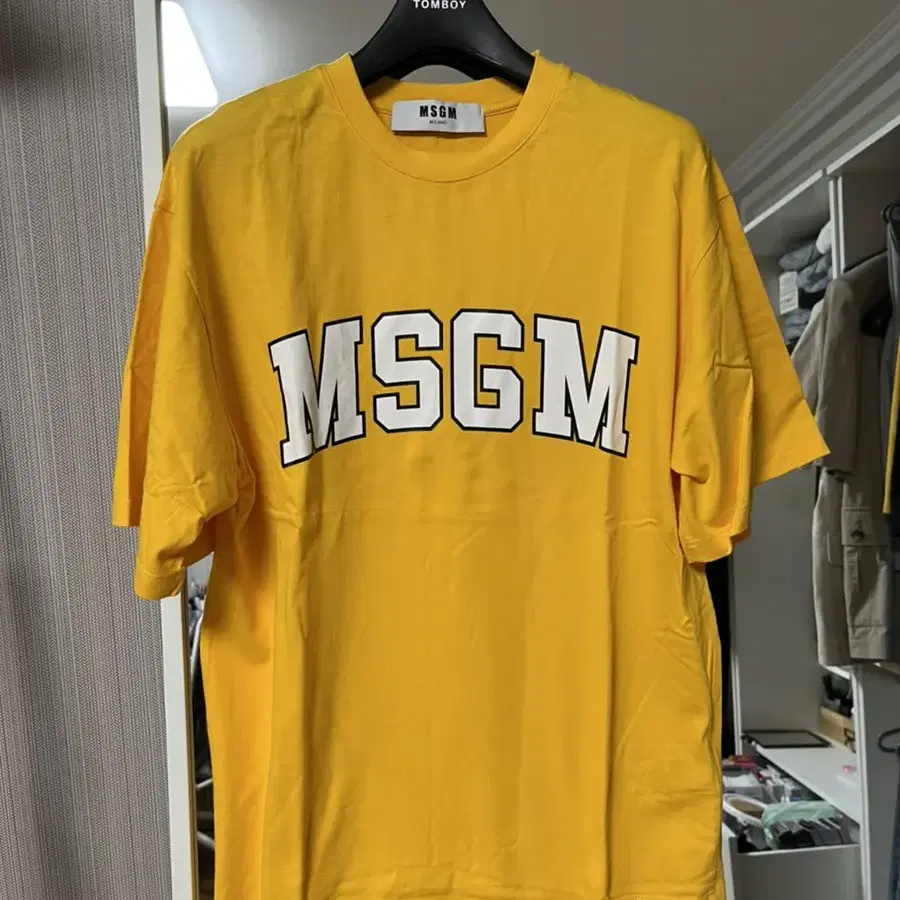 MSGM 여성 오버핏 반팔 XS 정품