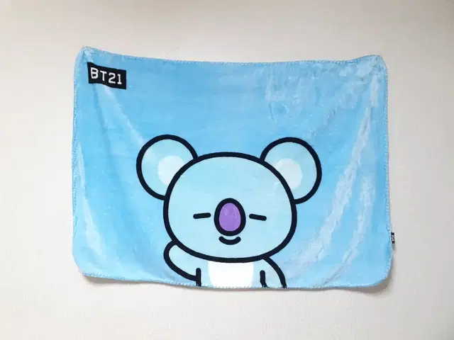 BTS BT21 코야 KOYA 플란넬 담요 flannel blanket