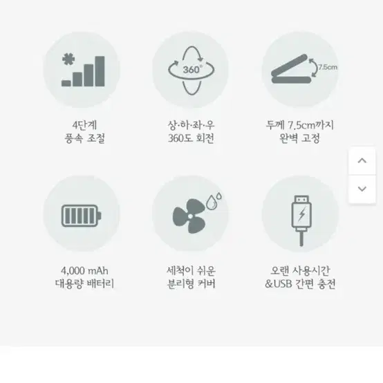 쉐베베 쉐빗 유모차 선풍기