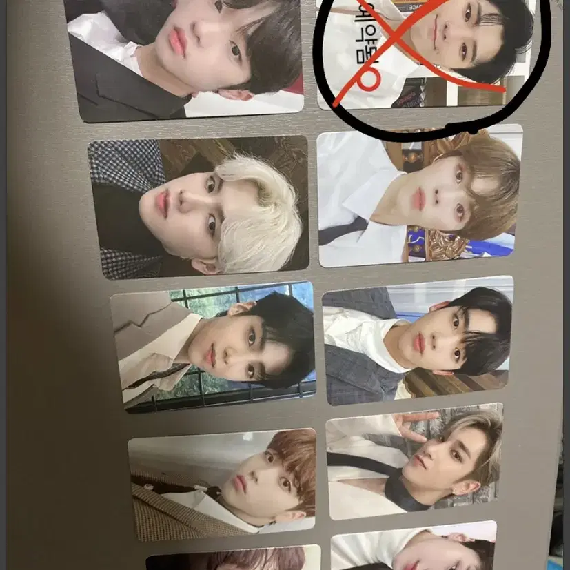 엑스원 공식키트 포카