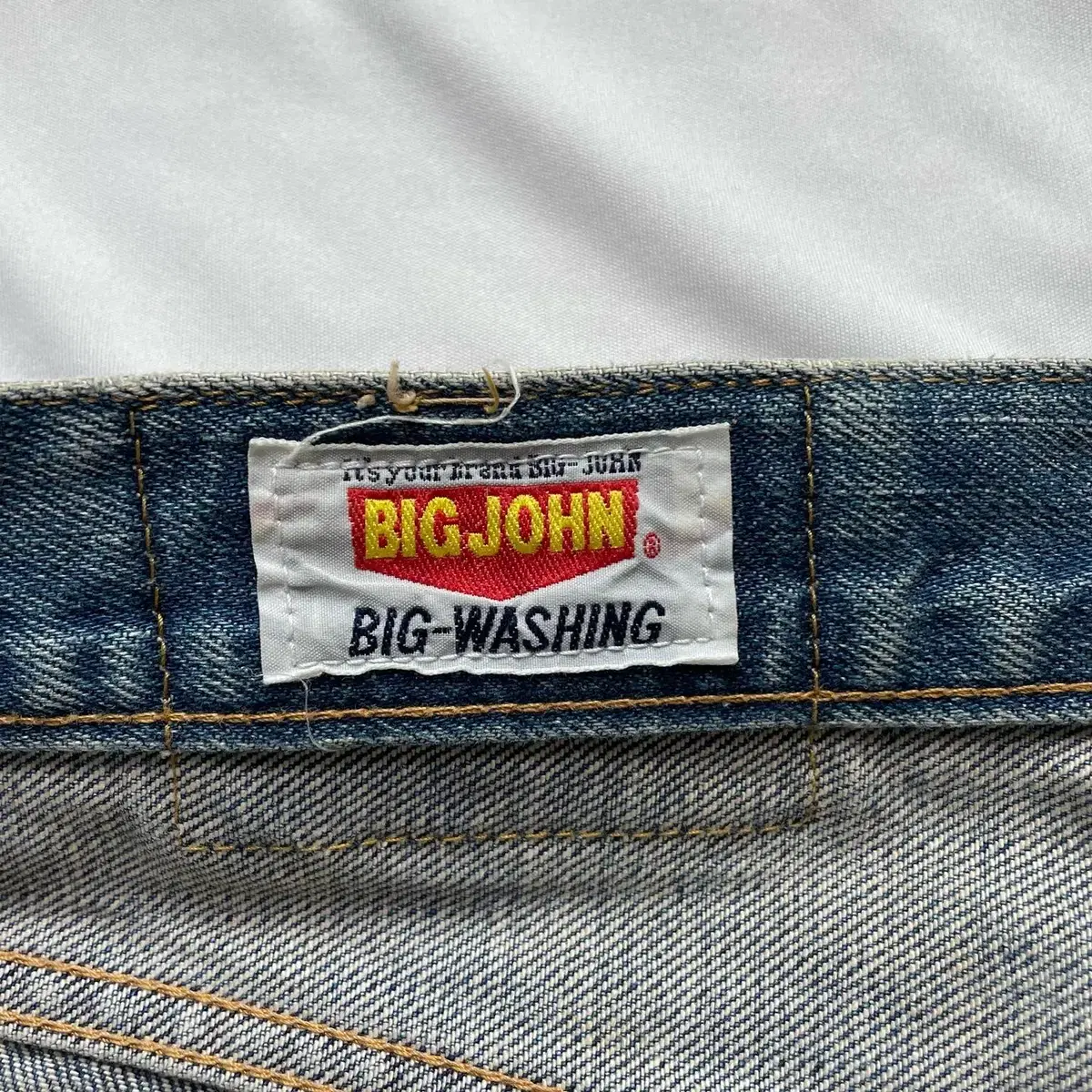 Big John 빅존 패치 데님팬츠 청바지