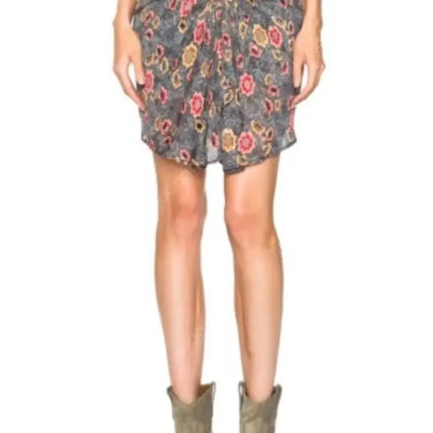 Isabel marant) draping floral skirt. 정품