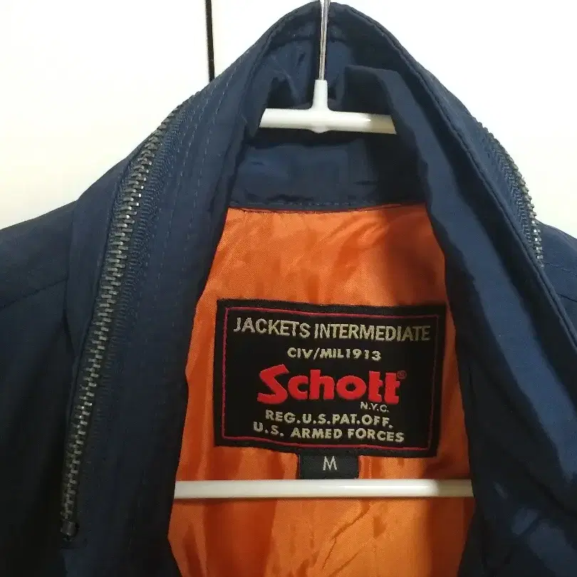 SCHOTT 쇼트 뉴욕 100주년 기념 M-65 필드 코트 자켓