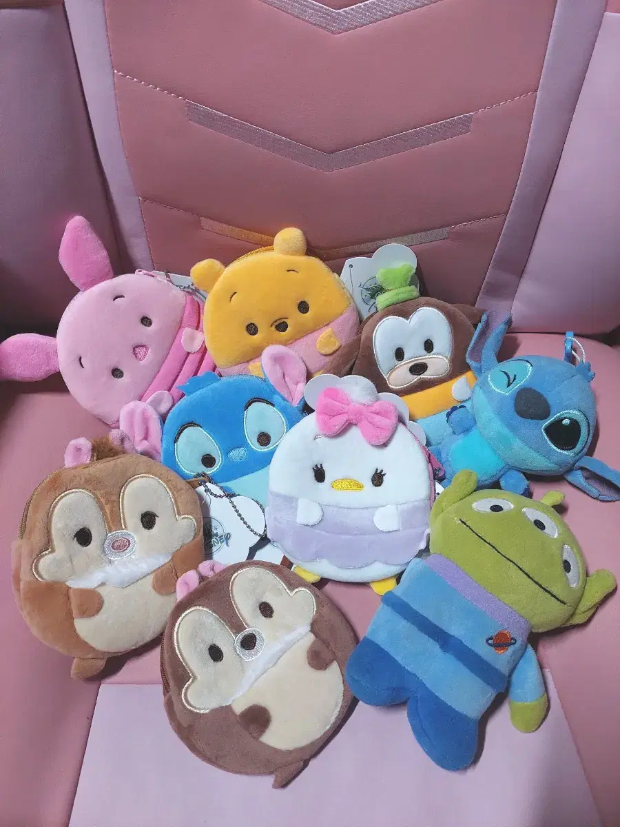 Disney coin purse dolls