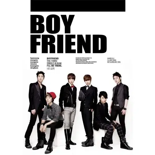 Boyfriend I'll Be There Single album CD