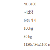 렌탈  [나인닷] 슈퍼바이크 NDB100