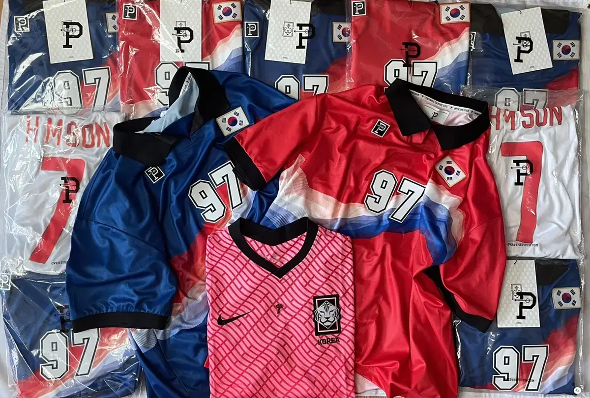 Kashina Over-the-Pitch 1997 Korea National Team Red XL