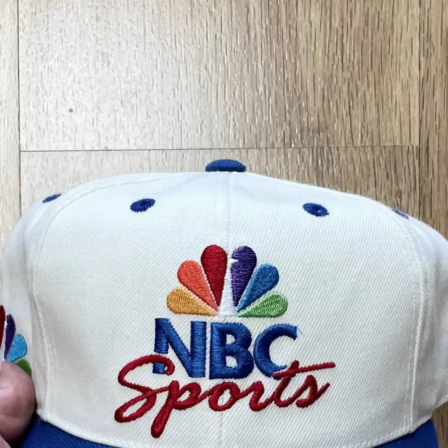 택포) 국내 유일 NBC sports (스포츠) 빈티지 투톤 볼캡 모자