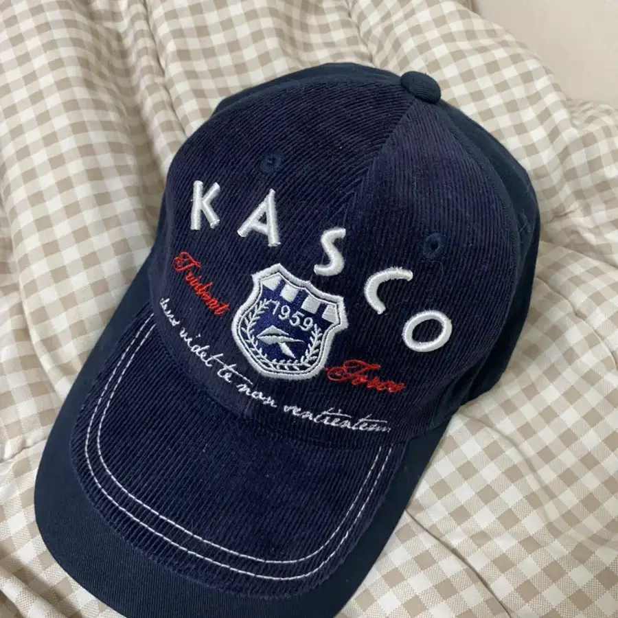 거의새것 카스코 kasco 코듀로이 캡 모자