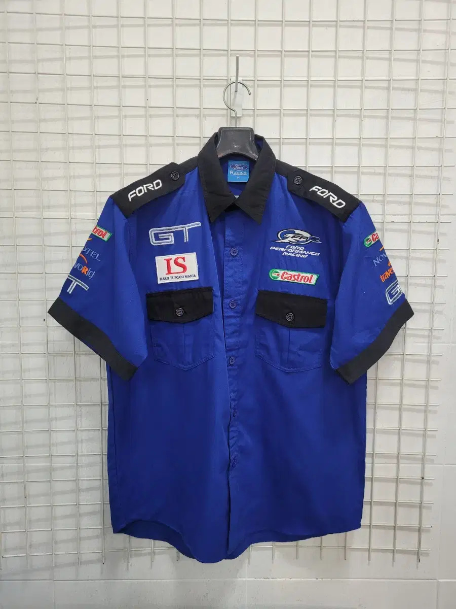 [Ford] Men's Vintage Racing Shirt M 100 Recommended