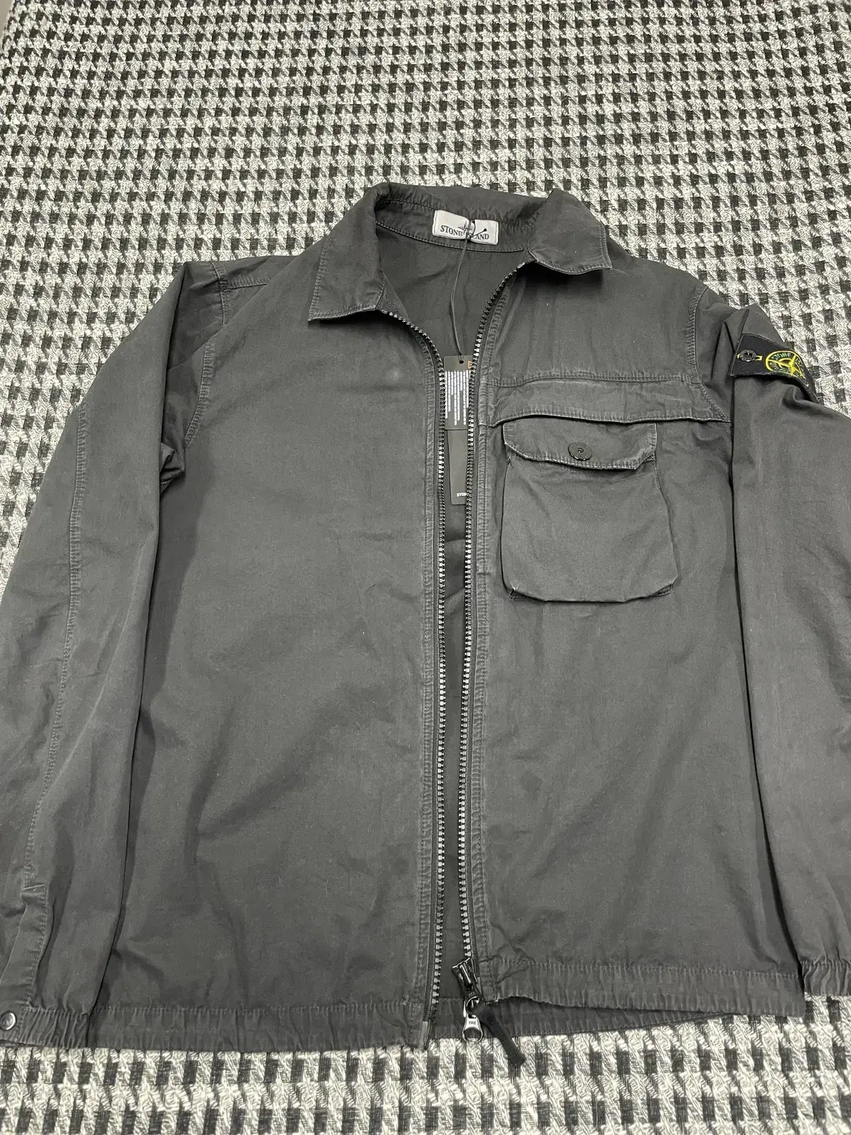 Stone Island Old Effects Overshirt Size M/Genuine