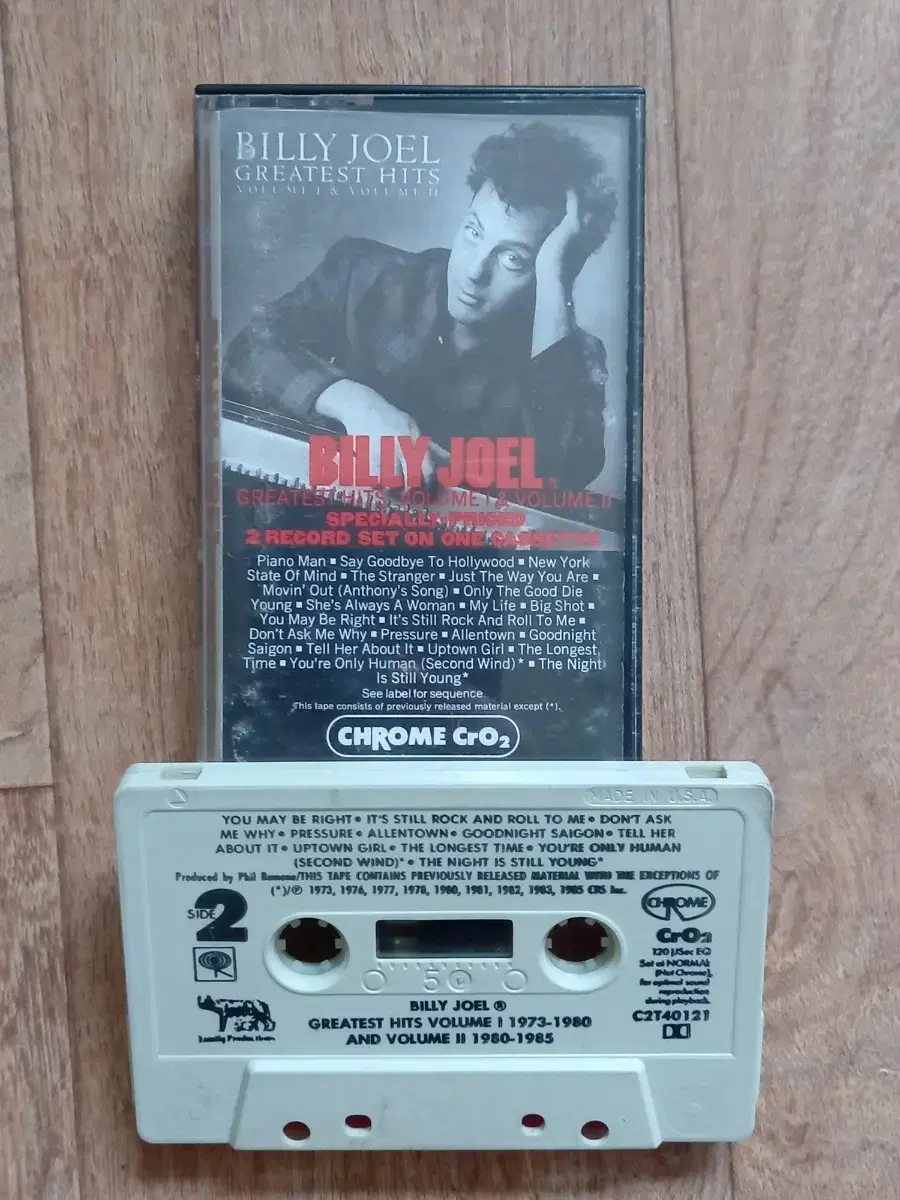 billy joel billlie import cassette tape