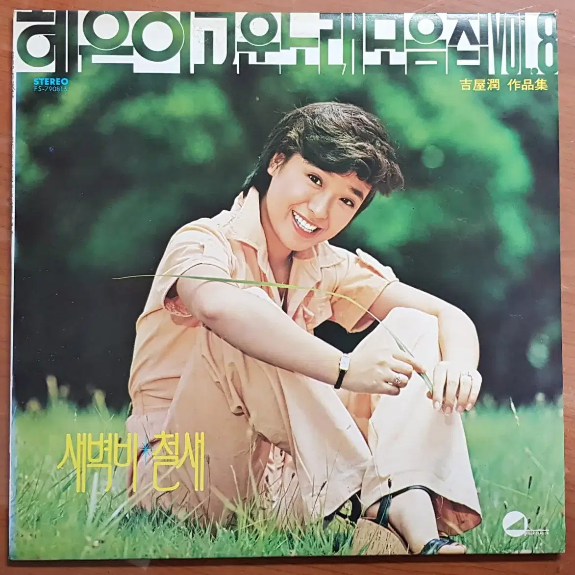 1979년 가수 혜은이 고운 노래 모음 8집 음반 LP