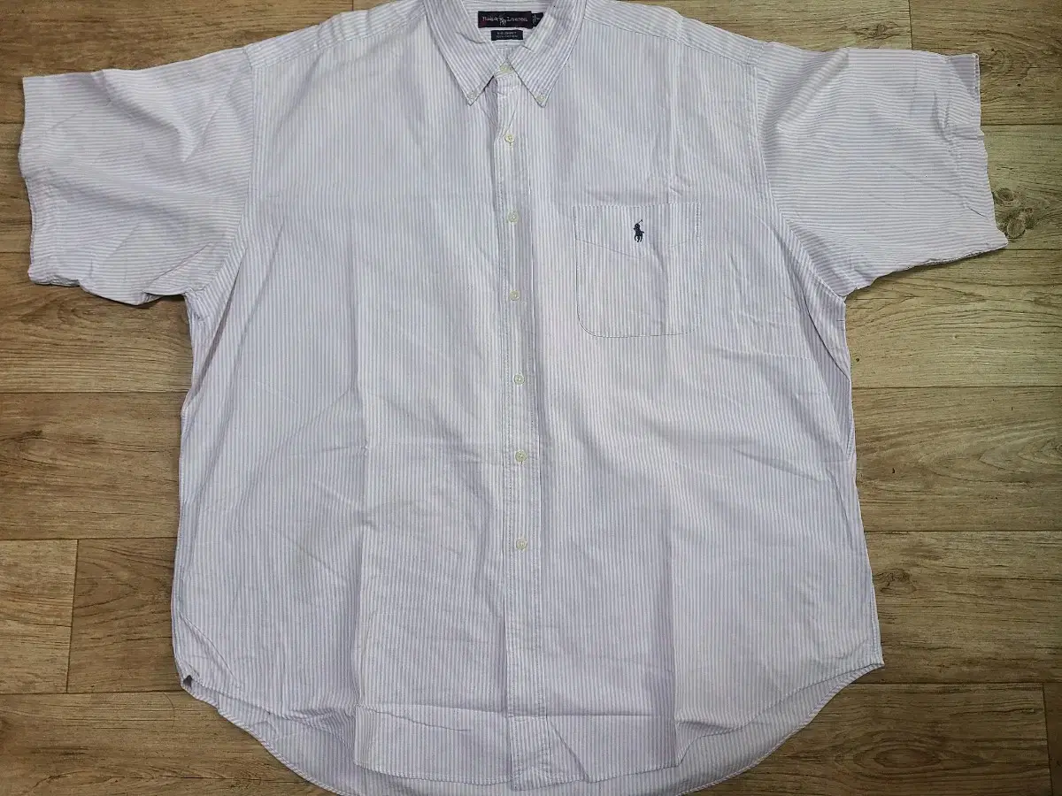 Polo OCBD big shirt Polo big shirt short sleeve