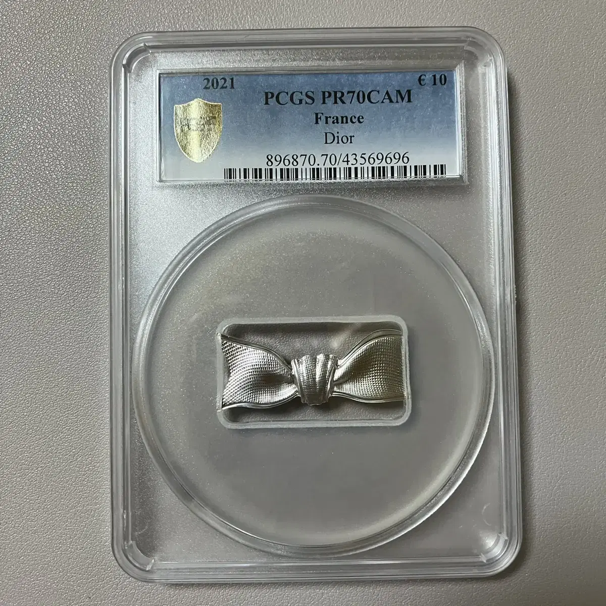 크리스챤 디올 기념 은화 PCGS PR70CAM