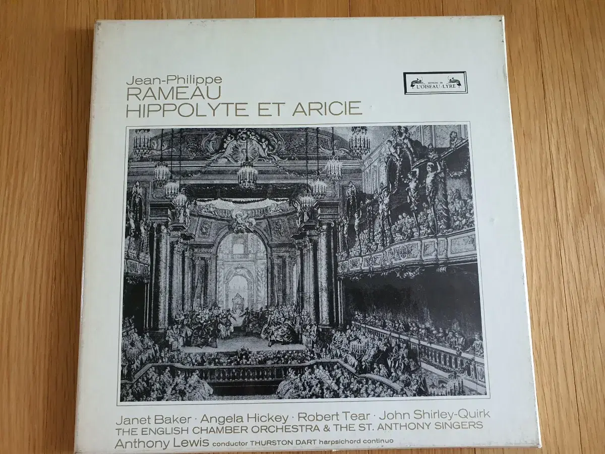 Rameau - Hippolyte et Aricie 클래식 3LP