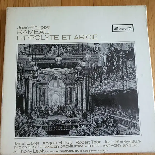 Rameau - Hippolyte et Aricie 클래식 3LP