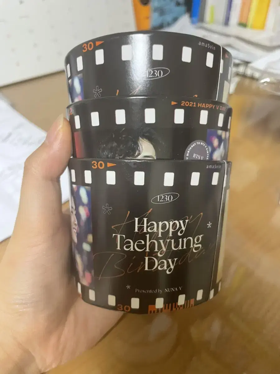 BTS v Taeyang birthday Cupholder