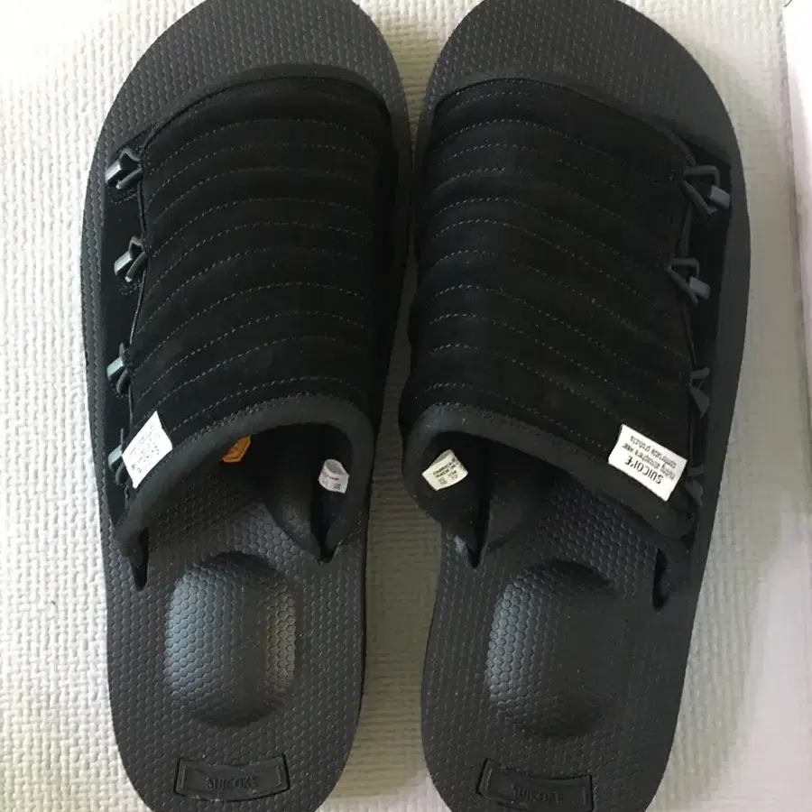 (280mm) SUICOKE 수이코크 / 패디드 스웨이드 비브람솔 슬리퍼