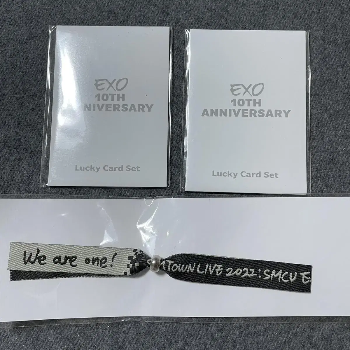 [unsealed] exo 10th Anniversary Lucky kard Set (Suho/Sehun)