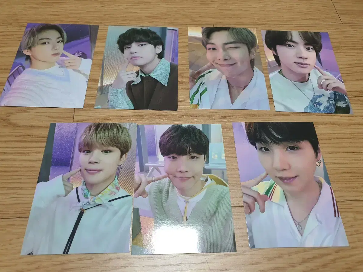 BTS Microcosm Pajamas photocard in bulk