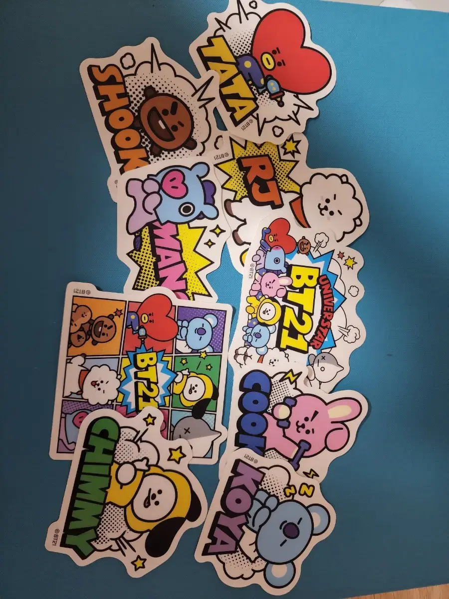 BT21 Deco sticker set