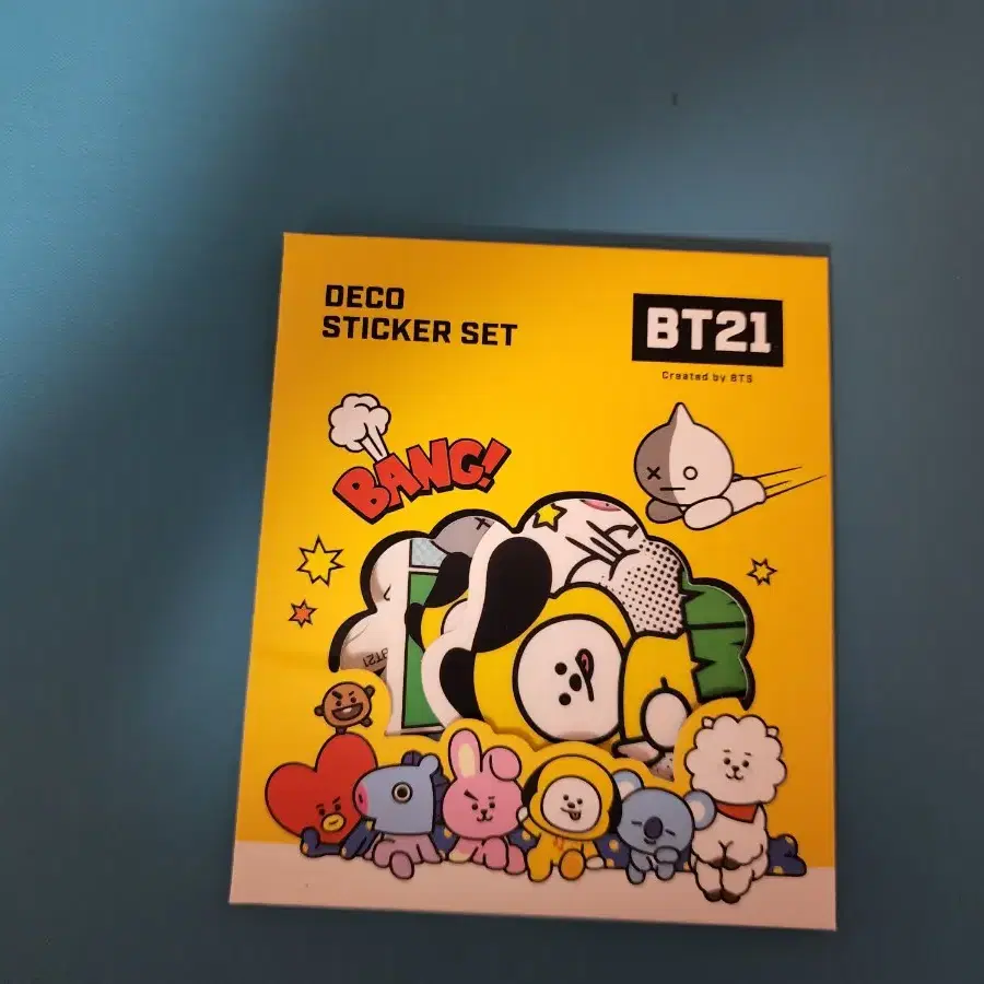 bt21 데코 스티커 세트