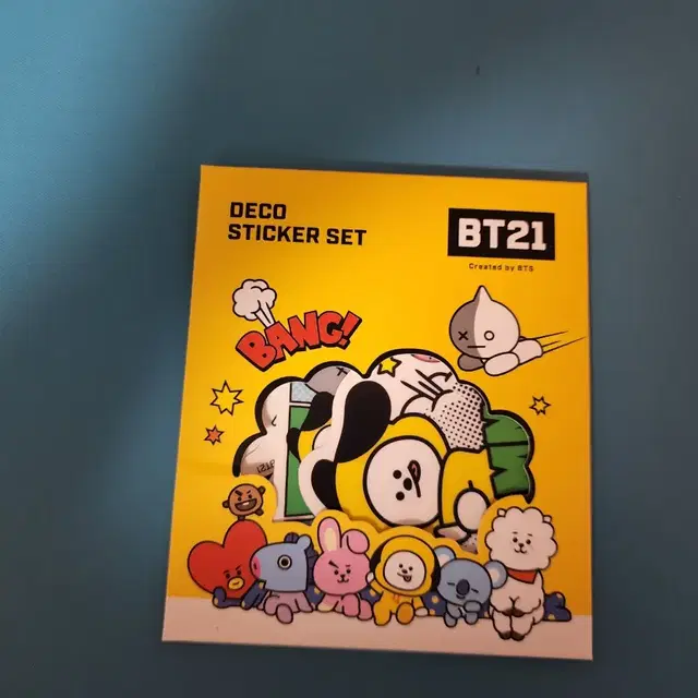 bt21 데코 스티커 세트