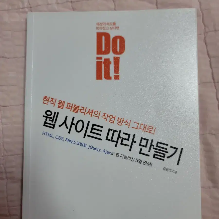 Do it! 웹 사이트 따라 만들기