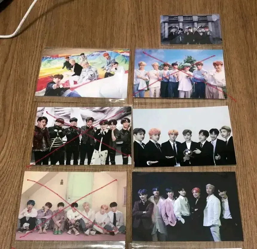 Bangtan Group Bangtan Photocard (Young Forever Burning Idol Blood Sweat and Tears Little Siun Week 1)