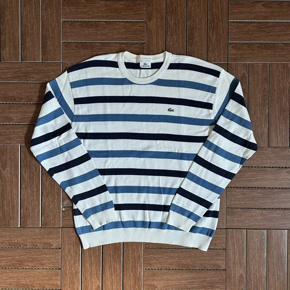 Lacoste Striped knit top L 100