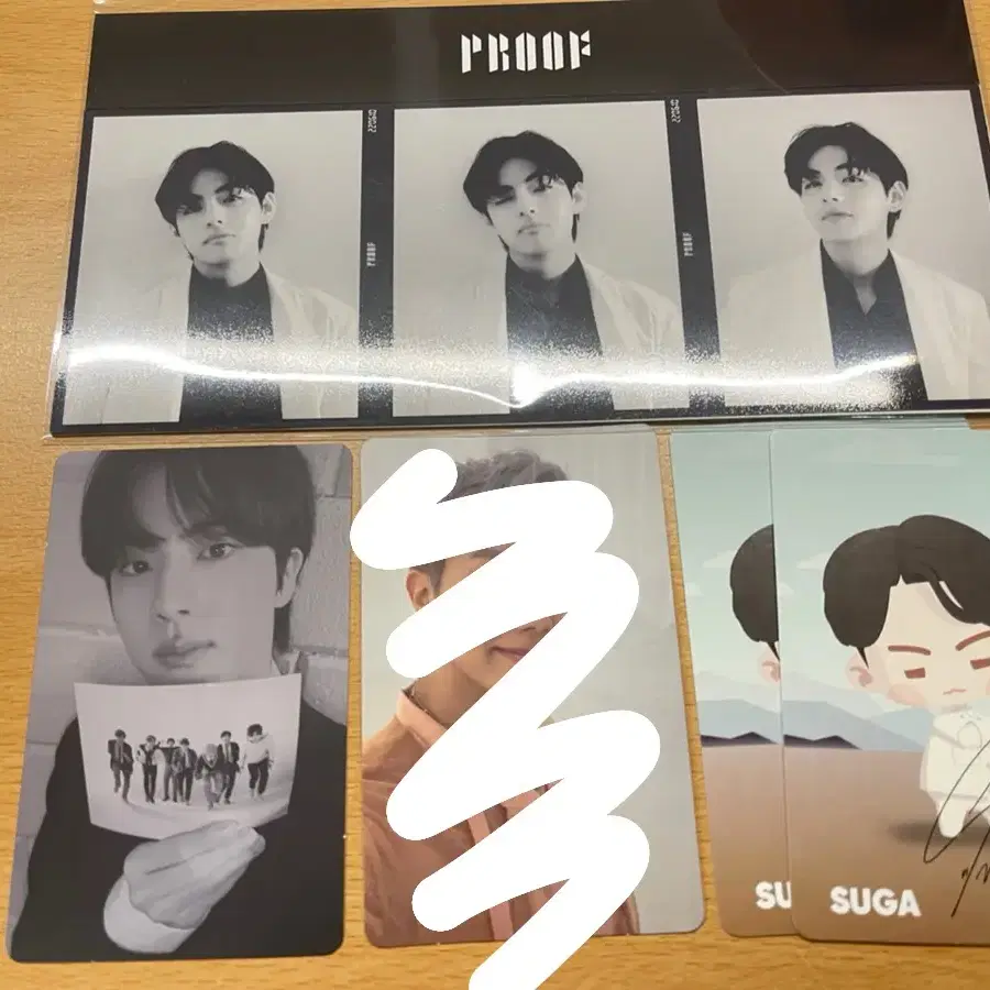 방탄 프루프 proof 석진 윤기 태형 특전 스탠다드 컴팩트 양도 포카