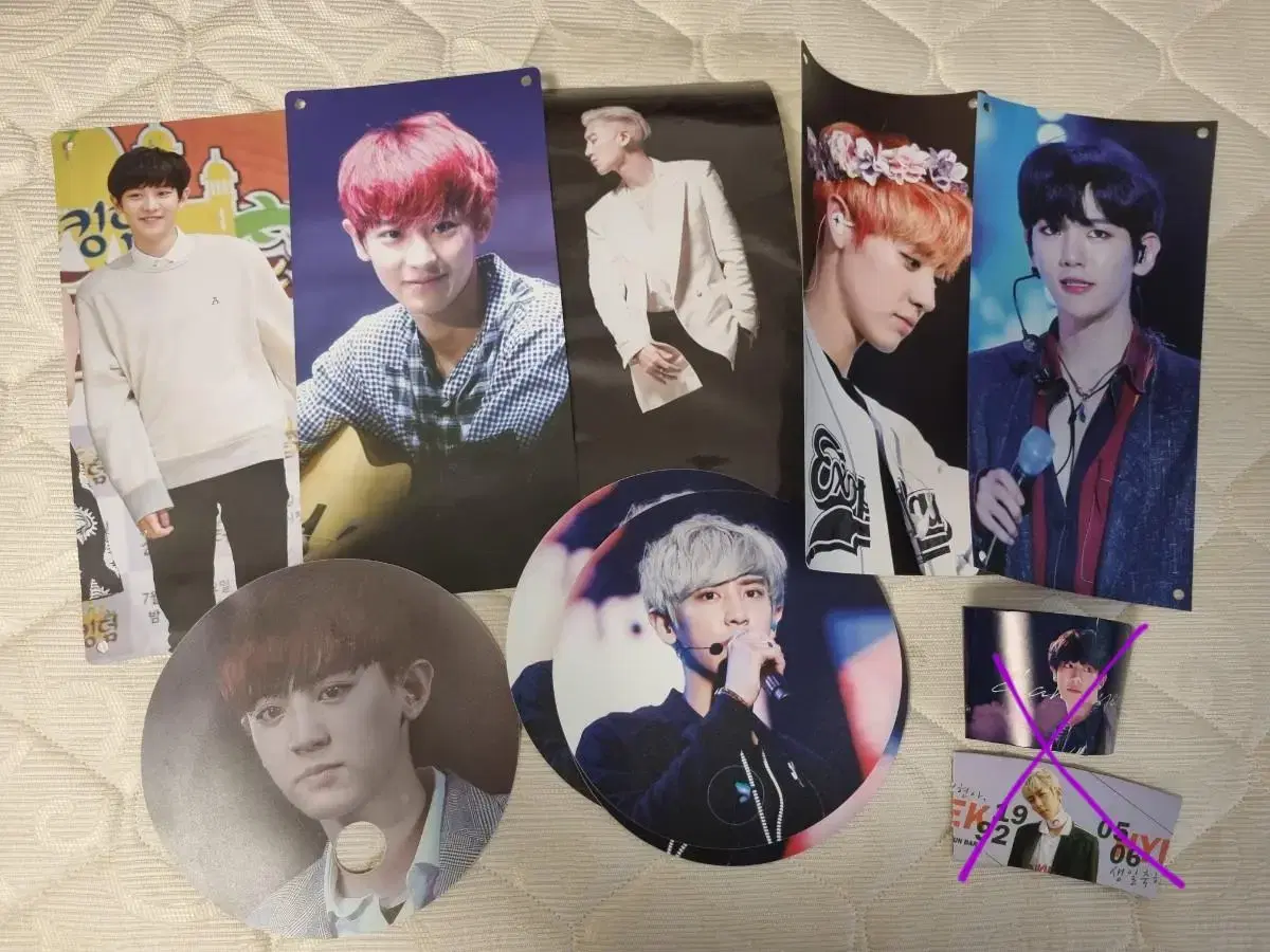 EXO exo exo vanner minivanner baekhyun chanyeol fan cup holder wts sells