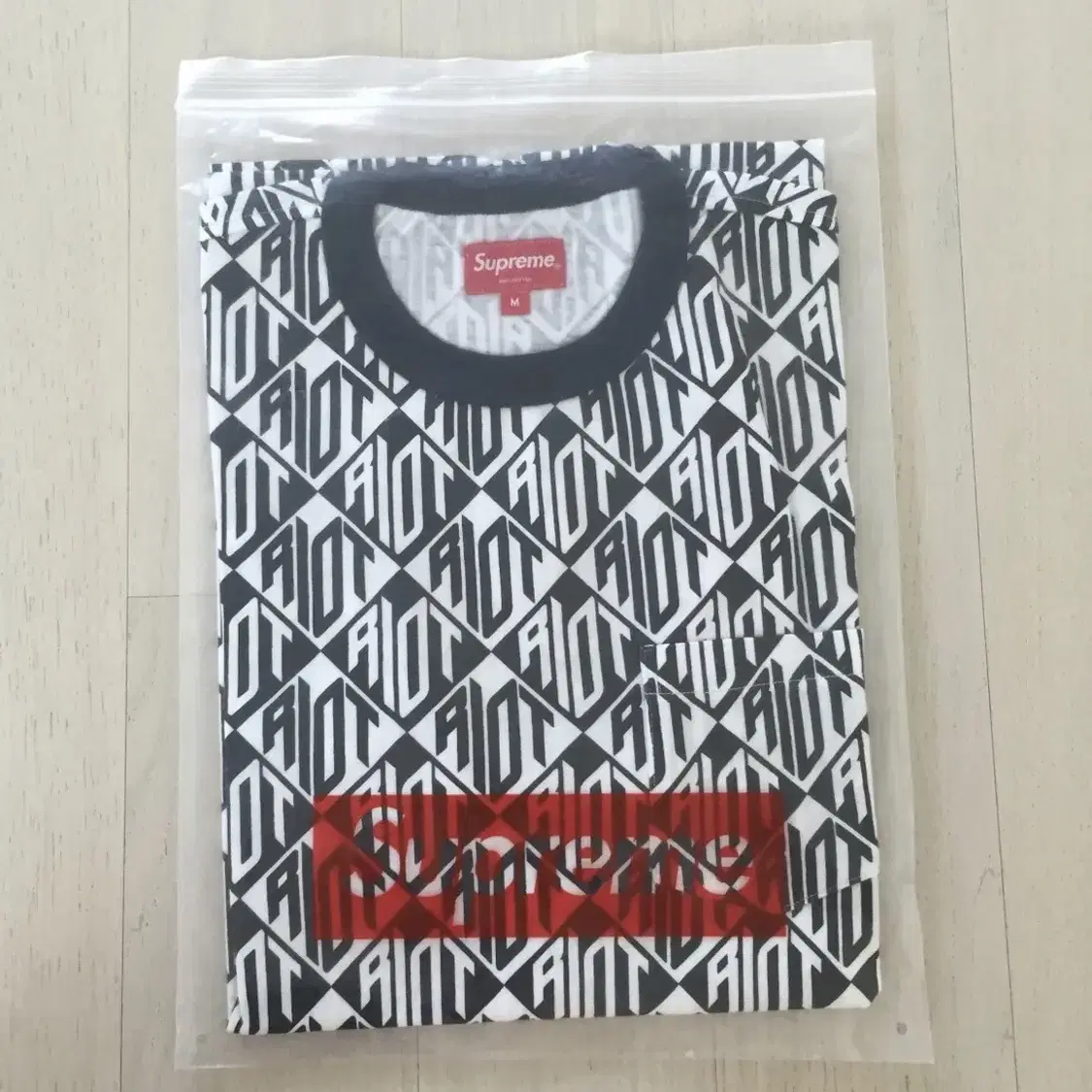 정품) SS14 Supreme 슈프림 Riot Pocket T