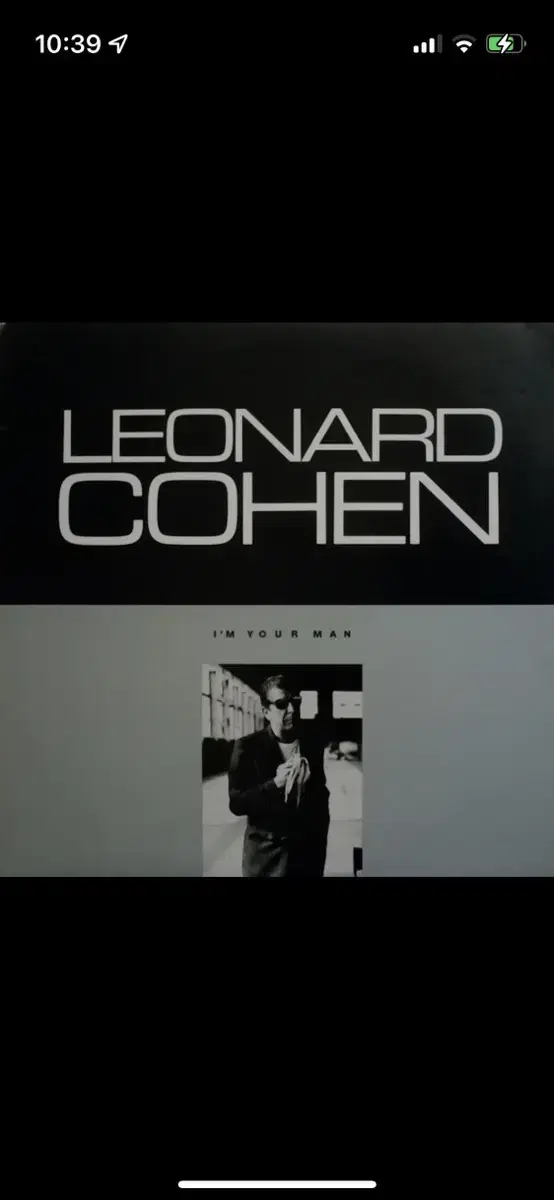 leonard cohen lp korea 1988