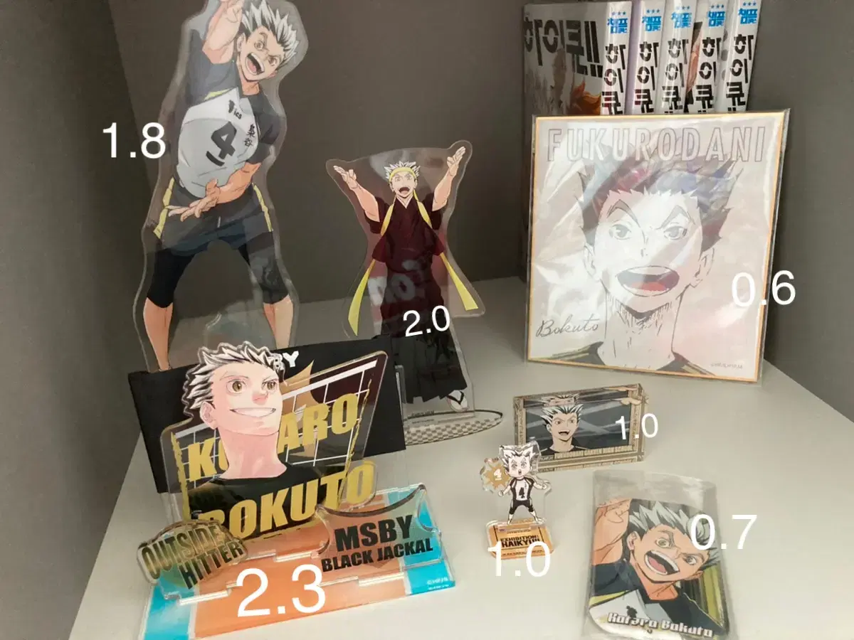 Available individually) haikyuu Bokuto Kotaro Goods Disposal