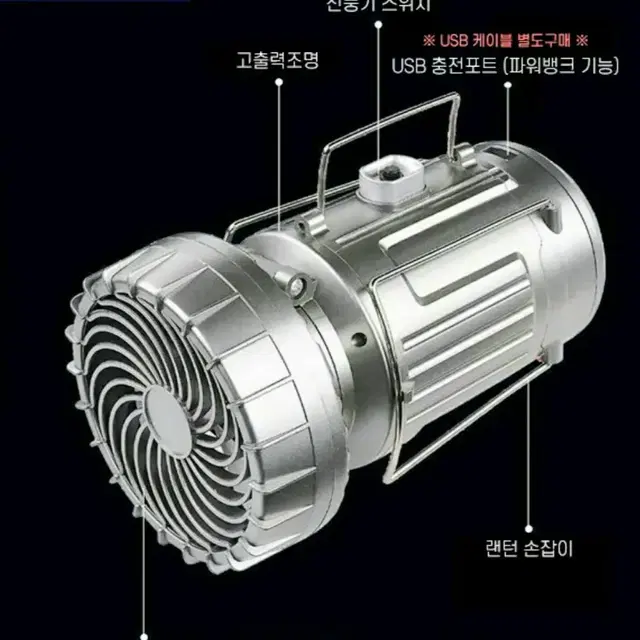 선풍기랜턴 캠핑선풍기랜턴