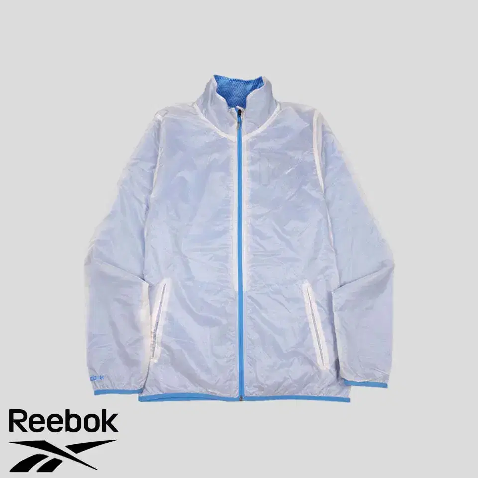 Reebok bloo White Inner Mesh Lightweight Windbreaker SIZE M