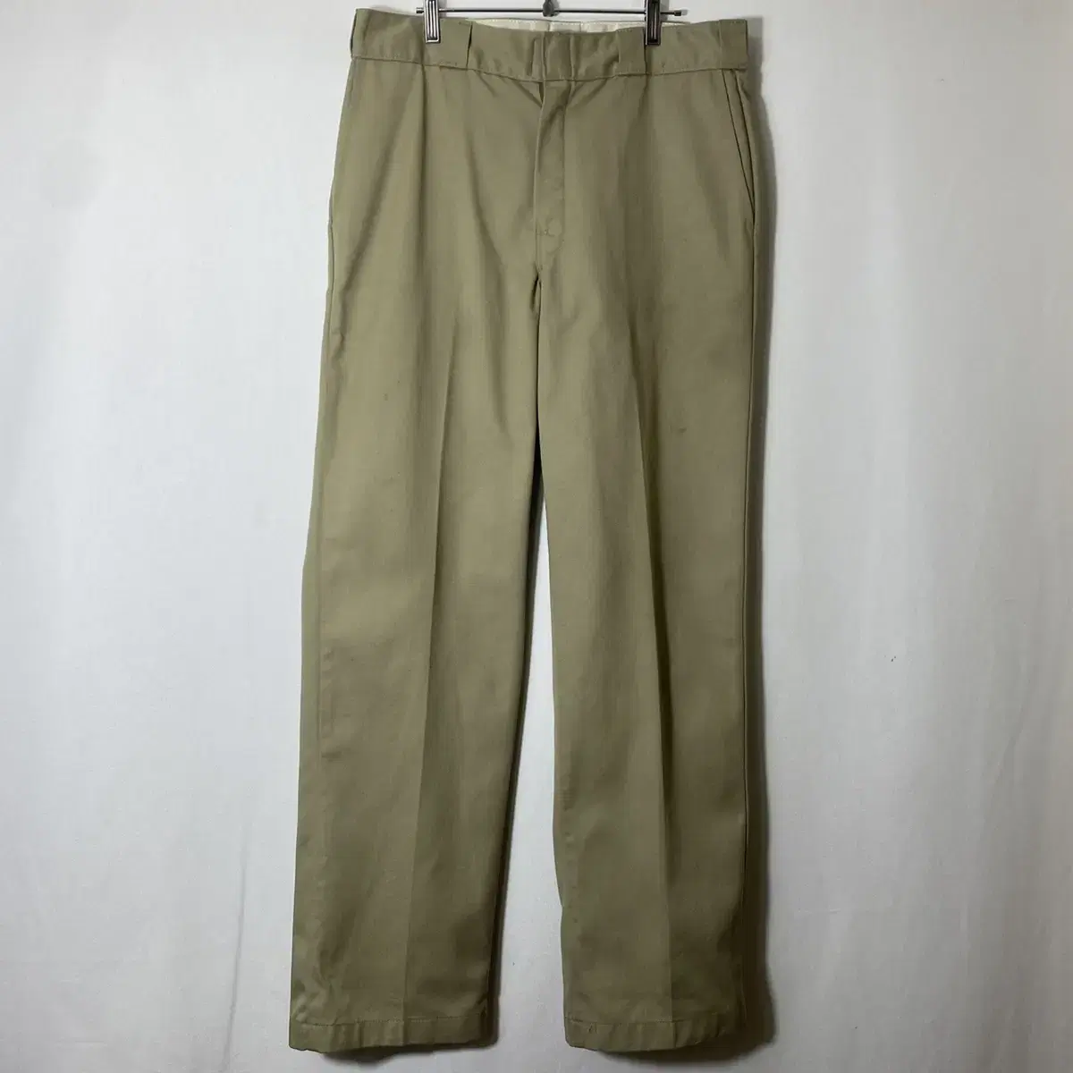 Dickies Khaki Cotton Trousers 34 Vintage Pants Khaki