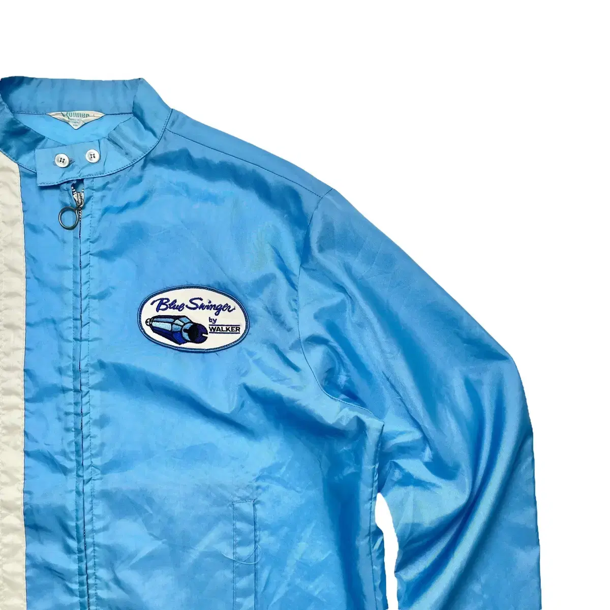 70s Blue Swinger by walker Racing Jacket