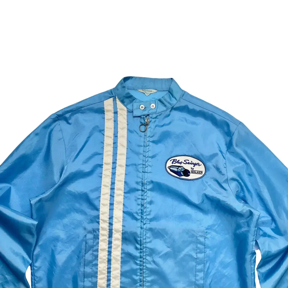 70s Blue Swinger by walker Racing Jacket